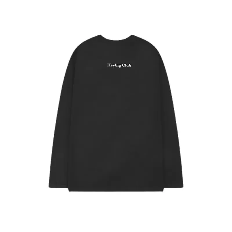 【Subscription】Letter Kids Print Long Sleeve Shirt