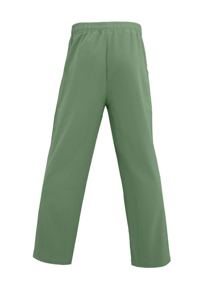 Summer Cotton Linen Comfortable Breathable Men's Sweatpants