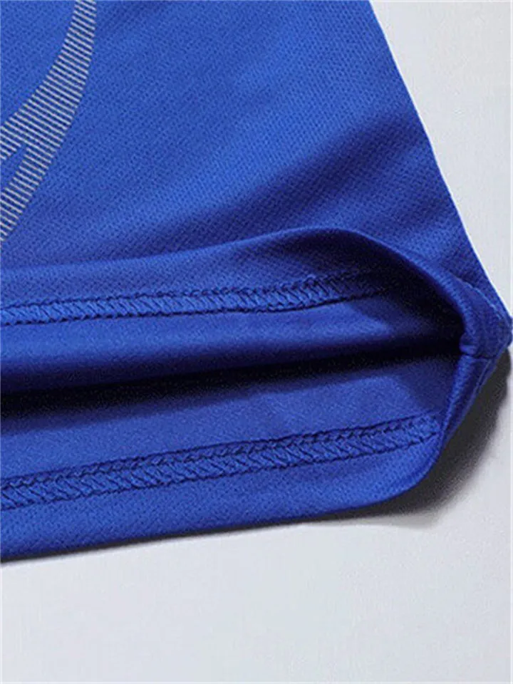 Summer Sports Breathable Quick Dry Short Sleeve Top   Loose Shorts