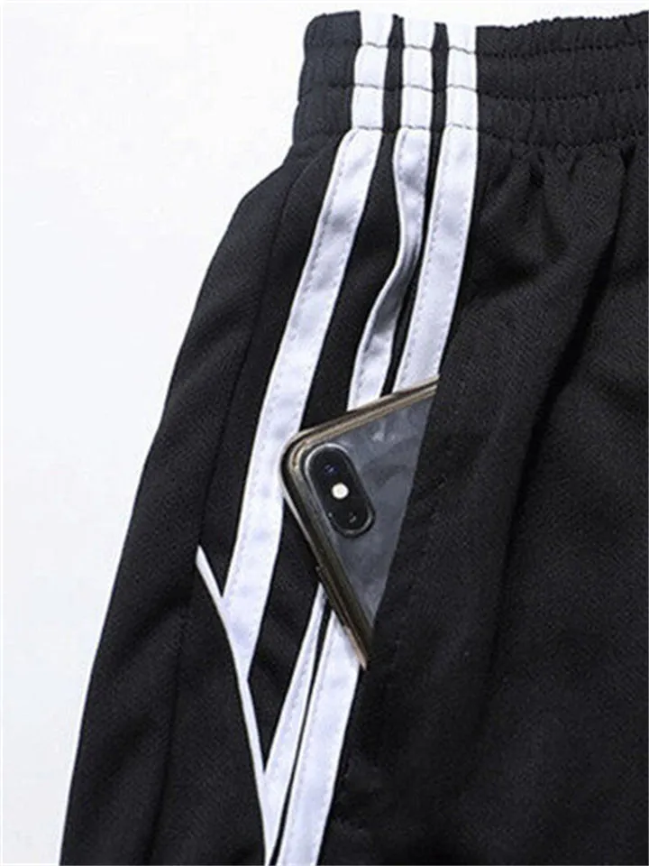 Summer Sports Breathable Quick Dry Short Sleeve Top   Loose Shorts