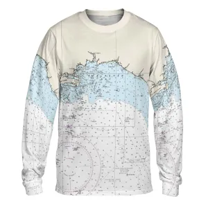 The Apalachee Bay Navigator Long Sleeve Performance Tee