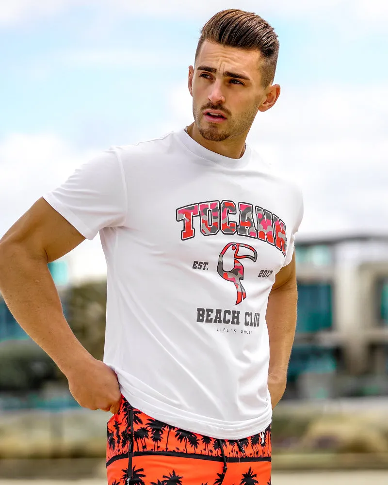 Tucann Beach Club T-Shirt - White