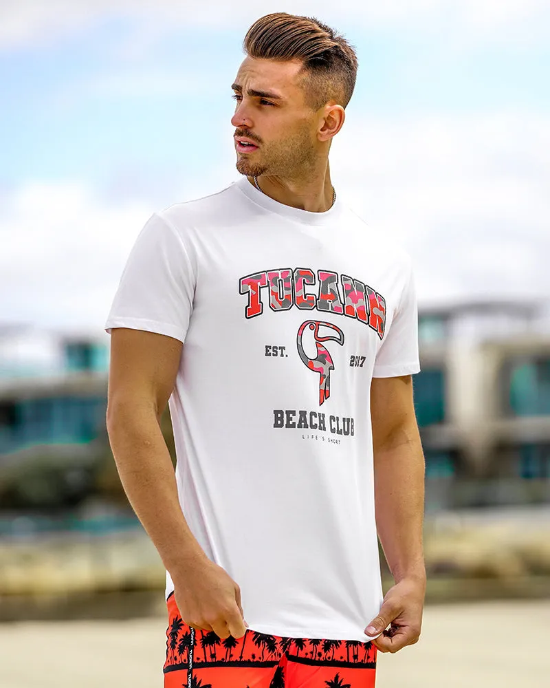 Tucann Beach Club T-Shirt - White