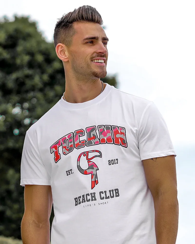 Tucann Beach Club T-Shirt - White
