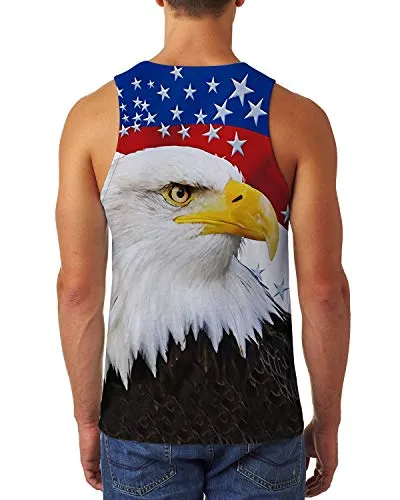 uideazone Men's Fitness Gym Vest Sportswear Basic Muscular Tank Top Summer Sleeveless Shirt