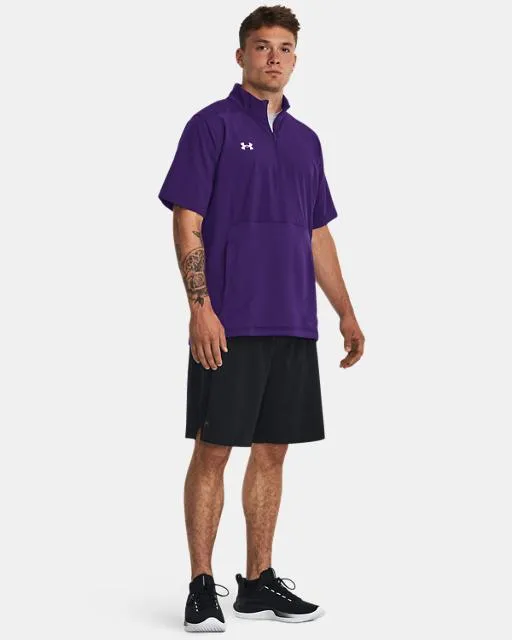 Under Armour Motivate 2.0 Men's Short Sleeve Pullover - Purple