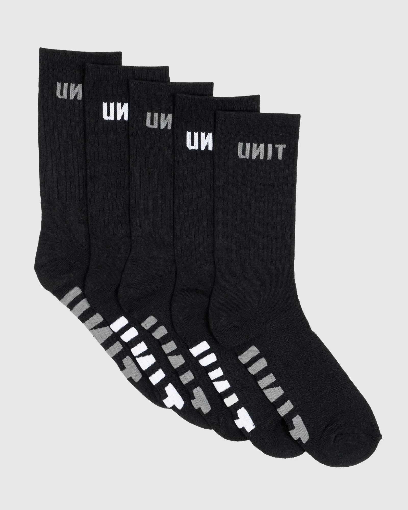 UNIT Respond Men's Bamboo HI-Lux Socks - 5 Pack