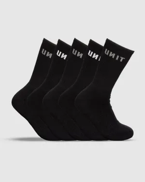 UNIT Respond Men's Bamboo HI-Lux Socks - 5 Pack