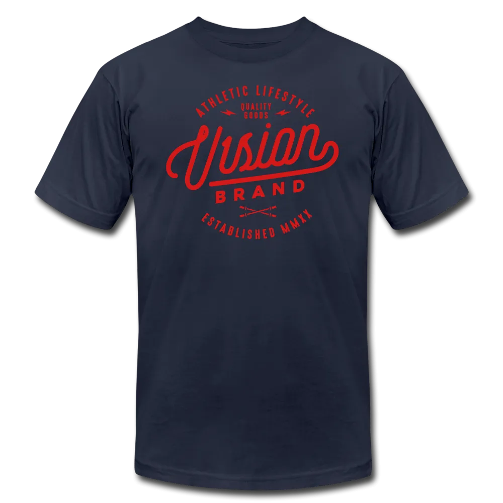 V1SION Barbell Logo Fitted Tee