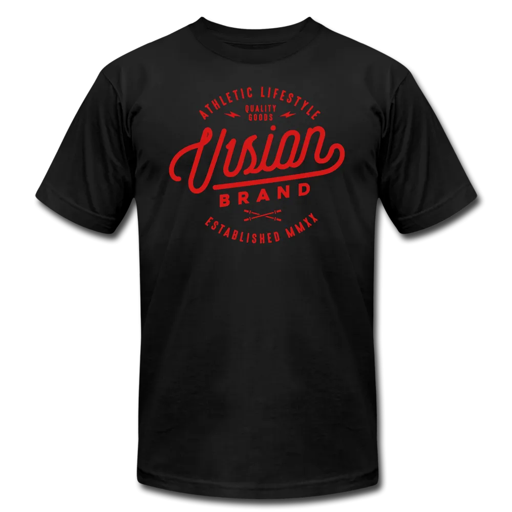 V1SION Barbell Logo Fitted Tee