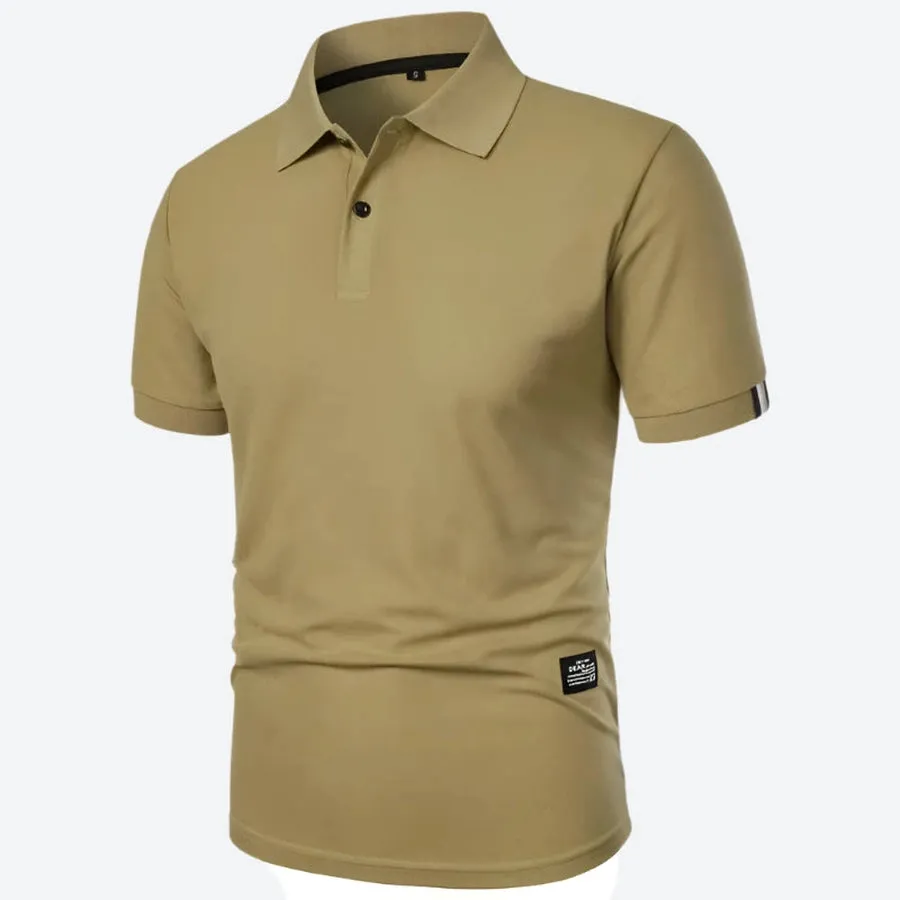 Versatile Short Sleeve Polo Shirts