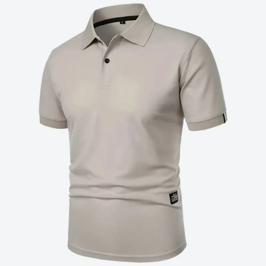 Versatile Short Sleeve Polo Shirts