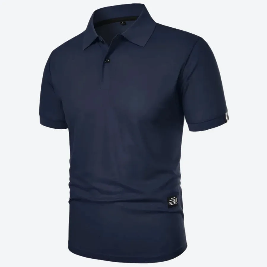 Versatile Short Sleeve Polo Shirts