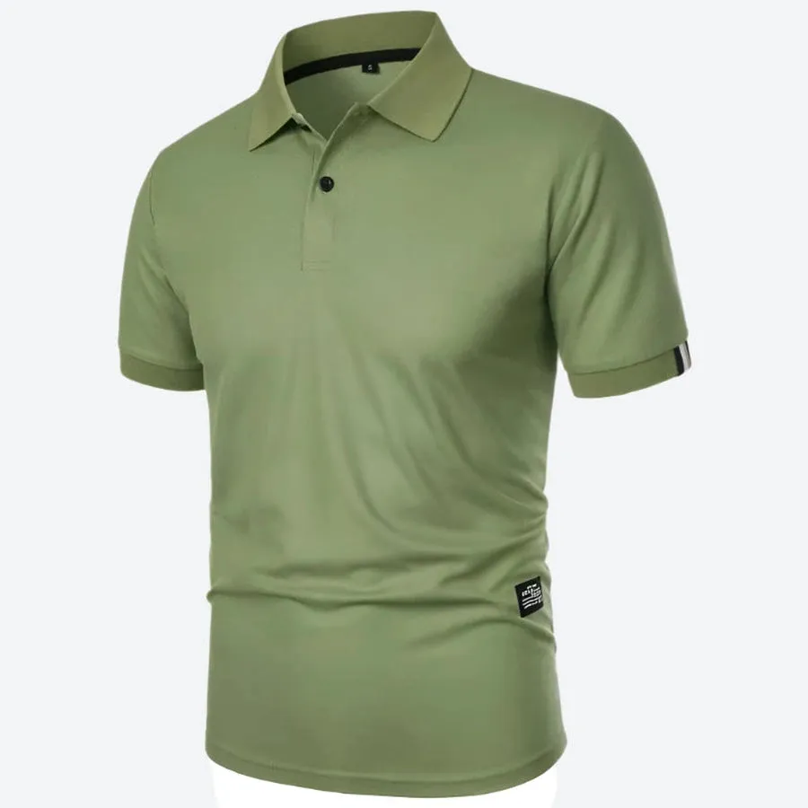 Versatile Short Sleeve Polo Shirts