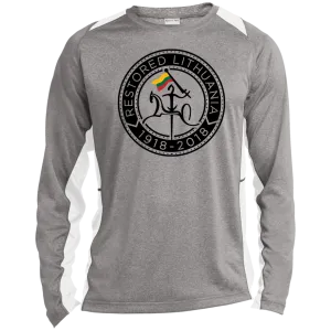 Vytis Restored - Men's Long Sleeve Colorblock Activewear Performance T