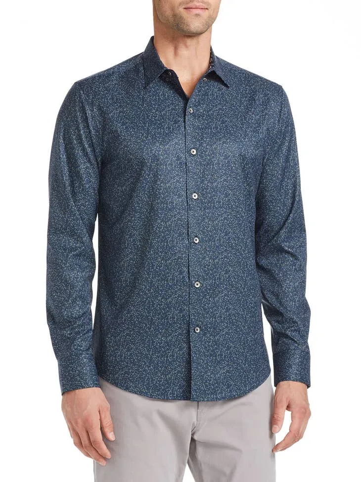 W.R.K. Mini Dot 4-Way Stretch LS Shirt