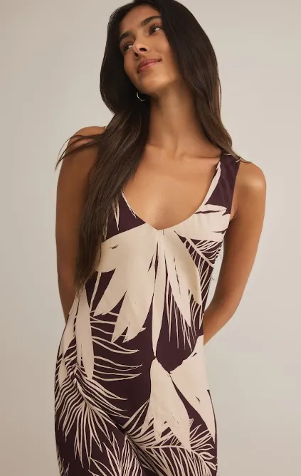Z Supply Hana Palmera Maxi Dress